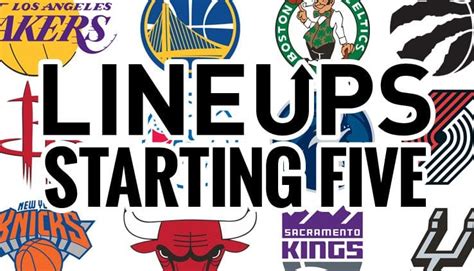 nba starting lineups tomorrow|NBA Matchup Previews .